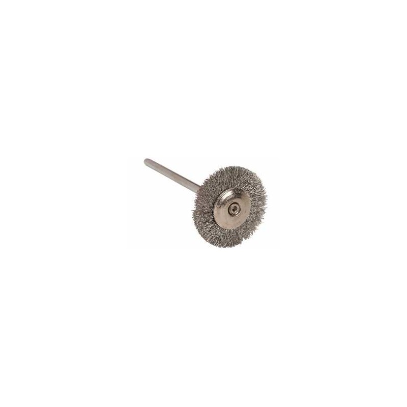 Cepillo de Cerdas de Alambre de Plata
